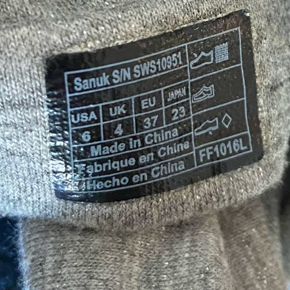 Sanuk Yoga Sling Sandals Heather Grey Black 6 - Picture 7 of 7